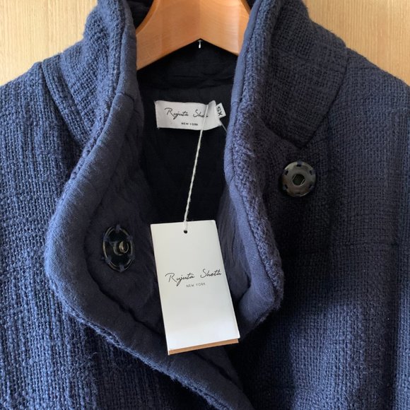 SOLD-Rujuta Sheth-UMA QUILTED COAT- Eclipse - Picture 4 of 4